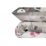 Lessentiel Maison posteljina (260x220) duvarda kediler grey