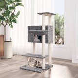  Penjalica za mačke sa stupovima za grebanje svjetlosiva 108,5cm | shoptok.hr