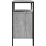 Ormarić za umivaonik siva boja hrasta 80 x 30 x 60 cm drveni | shoptok.hr