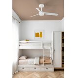 Faro 33820WT-1TW - LED prigušiva ventilator MINI PUNT sa LED/10W/230V, bela, prečnik 90 cm WT+DO | Eponuda.com