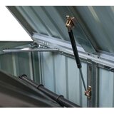  Westman - Metalno spremište za kantu za smeće | Antracit | 101x104x134 cm - BRANDED IN GERMANY | shoptok.hr