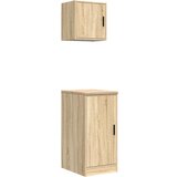 vidaXL Garažne omare 2 kosa sonoma hrast inženirski les | Shoptok.si