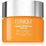 Clinique Superdefense™ SPF 40 Fatigue + 1st Signs of Age Multi Correcting Gel krema proti prvim znakom staranja za vse tipe kože SPF 40 30 ml