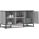 vidaXL Klupa za cipele siva Sonoma Konstruirano drvo i metal | shoptok.hr