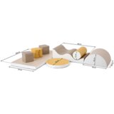 IGLU set PATHFINDER - smeđi - žuti | shoptok.hr