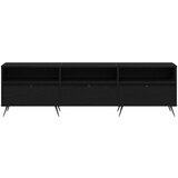 TV ormarić Crna 150x30x44 5 cm Konstruirano drvo | shoptok.hr