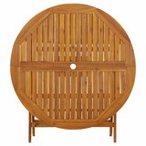  5-dijelni vrtni blagovaonski set od masivnog bagremovog drva | shoptok.hr