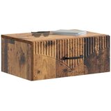  Noćni ormarić za montažu na zid Staro drvo 49 x 34 5 x 20 cm | shoptok.hr