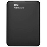 Western Digital Elements 1TB zunanji disk 6cm črn USB 3.0 WDBUZG0010BBK-WESN | Shoptok.si