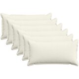  Presvlaka za jastuk 6 kom. HOUTEN Krem 40 x 80 cm Kord | shoptok.hr