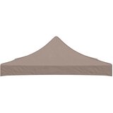 Krov za šator za zabave 3 x 3 m smeđe-sivi 270 g/m² | shoptok.hr