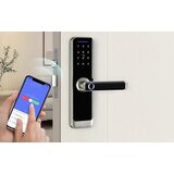 Avatto SDL-A270-S Wi‑Fi pametna digitalna brava s prstnim odtisom, srebrna | Shoptok.si