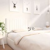  Posteljno vzglavje belo 205,5x4x100 cm trdna borovina, (20644705) | Shoptok.si