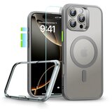 ESR CLASSIC PRO SET HALOLOCK ZA MAGSAFE ZA IPHONE 16 PRO MAX OVITEK SIVA, (21971879) | Shoptok.si