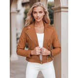 DStreet TERLA women's ramones jacket, camel TY3039 | ePonuda.com
