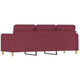  Trosjed od tkanine crvena boja vina 180 cm | shoptok.hr