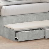  Ladice za krevet s ladicama Betonski sivi 75 x 36,5 x 16,5 cm | shoptok.hr