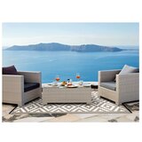 Green Decore Bež-bijeli obostrani tepih pogodan za vanjski Nirvana, 120 x 180 cm | shoptok.hr