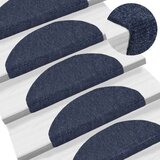 vidaXL Samolepilne preproge za stopnice 15 kosov 65x21x4 cm modre, (20753523) | Shoptok.si