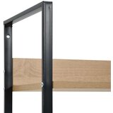 Police za knjige 5 razina boja hrasta 60x27 6x158 5 cm iverica | shoptok.hr