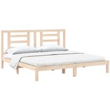  Posteljni okvir iz trdne borovine 200x200 cm, (20684730) | Shoptok.si