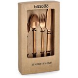 BIZZOTTO Bakren pribor 16 ks iz nerjavečega jekla za 4 osebe Hestia – | Shoptok.si