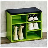 Kesper ksp15962 mini cipelarnik zeleni sa jastukom za sedenje 51.5 x 48 x 29,5cm | ePonuda.com