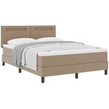  Krevet s opruga kutije s madracem Boja cappuccina 140 x 200 cm | shoptok.hr