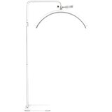 Timeless Tools Luna polmesecna kozmetična talna svetilka z nastavljivo svetlostjo in temperaturo barve, (5000346999) | Shoptok.si