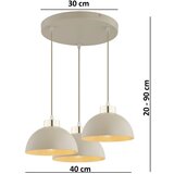  Brilagi - Visilica na sajli 3xE27/60W/230V bež/zlatan | Eponuda.com