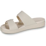 Crocs Natikači Brooklyn Buckle Low Low Bež | Shoptok.si