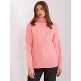 Wool Fashion Italia Sweater-AT-SW-23401.97P-salmon
