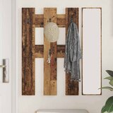  Vješalica za kapute na zidu Zidne Staro drvo 65 x 3 x 100 cm | shoptok.hr