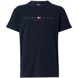 Tommy Jeans Flag Linear T-Shirt Dark Night Navy Crna Cijene