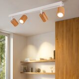  Brilagi - Spot svetiljka MODERN WOOD 4xGU10/8W/230V drvo/bela | Eponuda.com