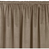  Curtain VILA color beige style classic 5 cm pole pocket velvet 265x225 HOMEDE Cijene