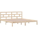  Okvir za krevet od masivne borovine 140 x 190 cm | shoptok.hr