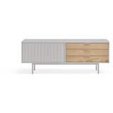 Teulat Siva TV omarica v hrastovem dekorju 140x52 cm Sierra - Teulat Cene