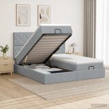  od pjene s madracem i LED-om Svjetlosiva 200 x 200 cm | shoptok.hr
