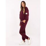Italy Moda Set-MI-KMPL-M5879.86-burgundy | shoptok.hr