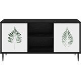  ormar HANAU 102 x 33 x 51 cm Crni hrast Konstruirano drvo | shoptok.hr
