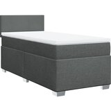 The Living Store Box spring postelja z vzmetnico temno siva 90x200 cm blago - Box Spring Postelja, (21521203) | Shoptok.si