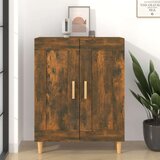  Komoda dimljeni hrast 69,5x34x90 cm konstruiran les, (20654519) | Shoptok.si