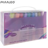 Maaleo akrilni markeri u torbici, set od 24 boje | shoptok.hr