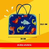 Kruzzel senzorna knjiga od filca s 7 aktivnosti, plava | shoptok.hr