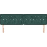  Uzglavlje Tamnozelena 180 cm Baršun | shoptok.hr