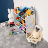 Kondela Organizator/stojalo za igrače, večbarvna/z vzorcem, DARLING TIP 3 | Shoptok.si