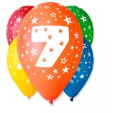  Komplet z 5 pisanimi baloni številka 7 Cene