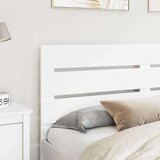  Vzglavje z vzglavjem Bela 200 cm Konstruiran les, (5000120983) | Shoptok.si