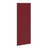  Plisirana zavjesa Bordo crvena 80x200 cm Širina tkanine 79,4 cm Poliester | shoptok.hr